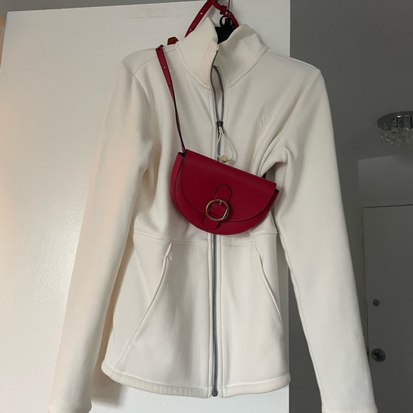 Banana Republic ConvertIble Red Belt Bag EUC - Picture 10 of 10